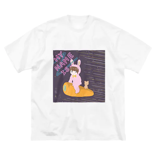 まいねーむいず ビッグシルエットTシャツ