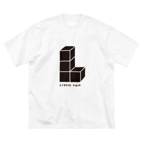 Littletaleロゴシリーズ(BLK) ビッグシルエットTシャツ