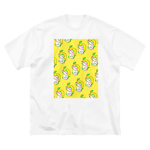 レモンねこ　|　レモネコさん ビッグシルエットTシャツ