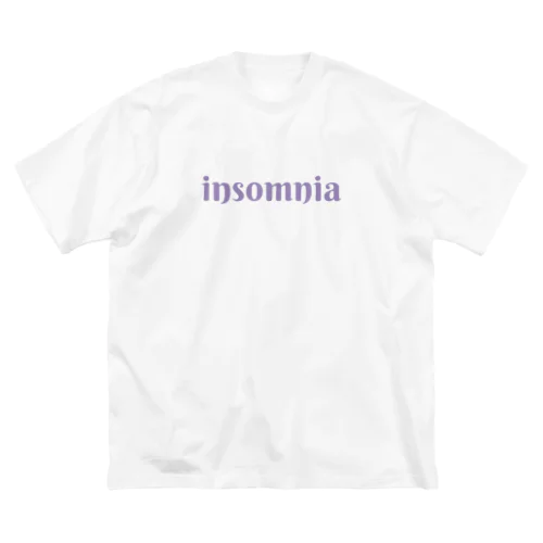 insomnia ビッグシルエットTシャツ