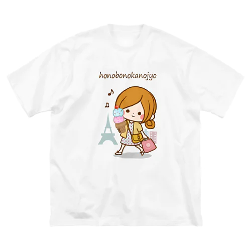 ルンルンおかいもの♪ ビッグシルエットTシャツ