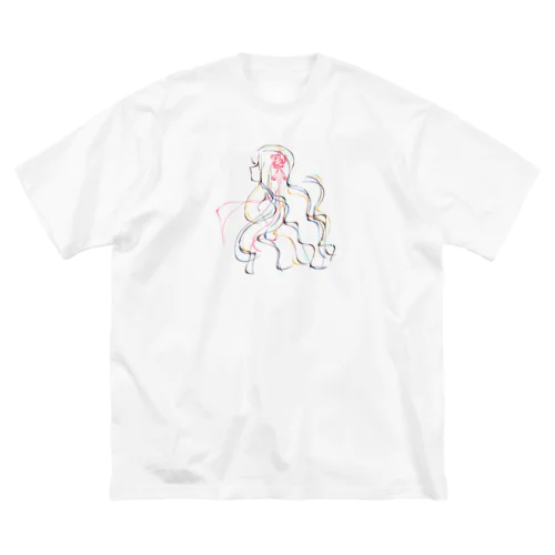 Look at me ビッグシルエットTシャツ