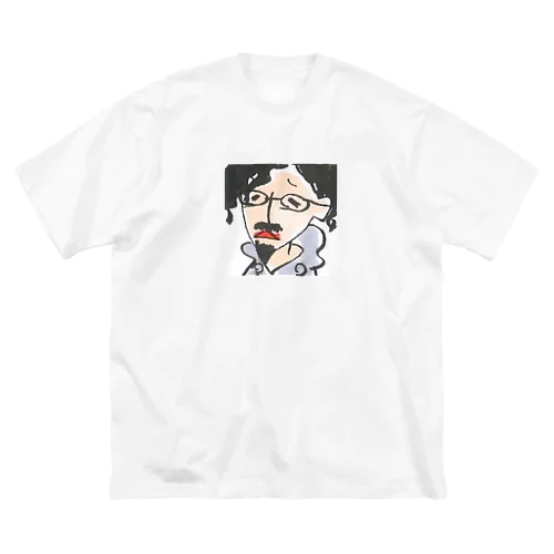 秋田の豆柴T ビッグシルエットTシャツ