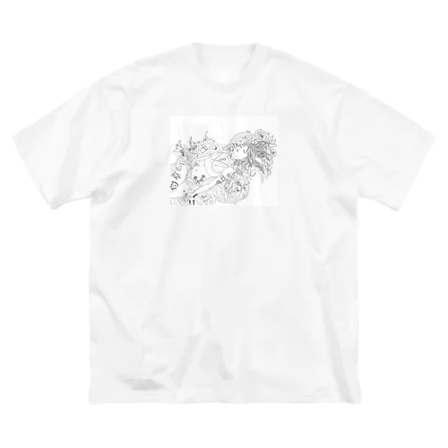 yamu（線画） Big T-Shirt