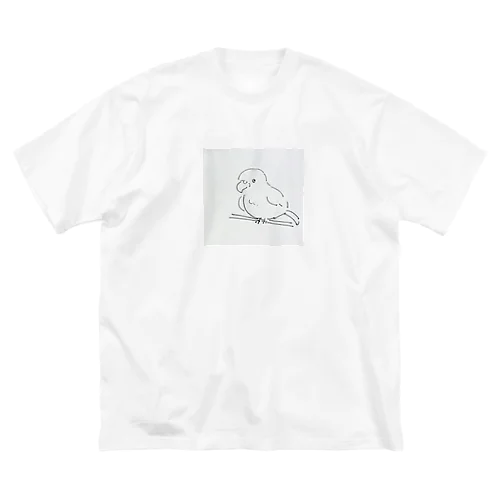 でぶどり ビッグシルエットTシャツ