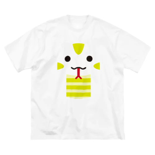 干支アップ-巳-animal up-アニマルアップ- ビッグシルエットTシャツ