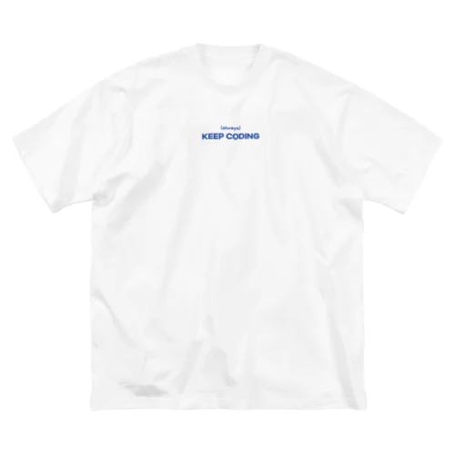 (always)KEEP CODING ビッグシルエットTシャツ