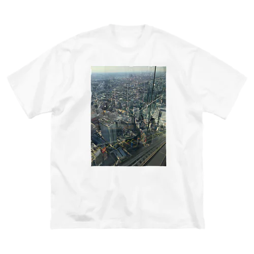 渋谷スカイからの景色 ビッグシルエットTシャツ