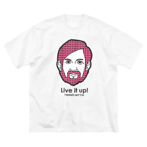 オジ・Live it up! ビッグシルエットTシャツ