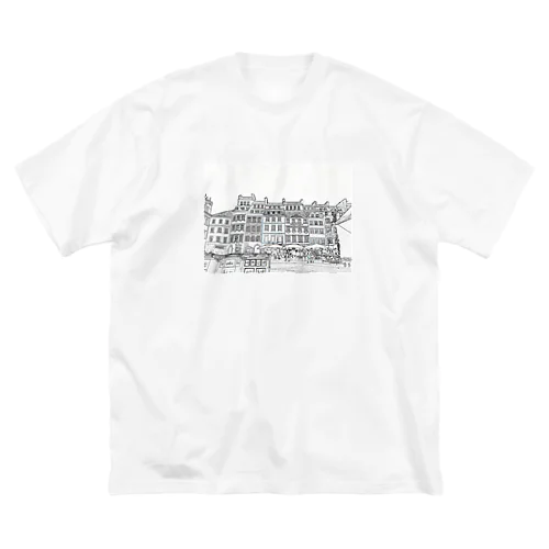 ワルシャワ旧市街 Big T-Shirt