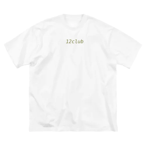 12club ロゴ2 ビッグシルエットTシャツ