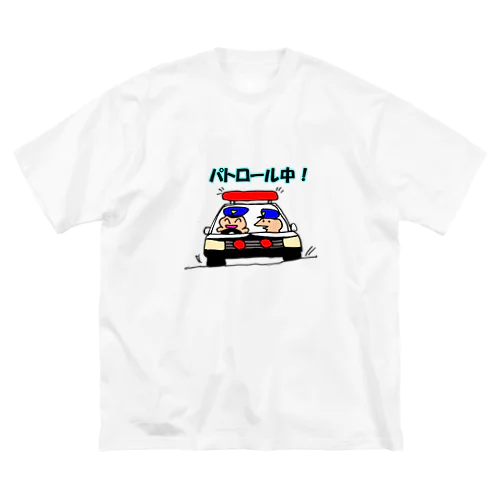 パトカー ビッグシルエットTシャツ