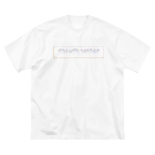 HANDSIGN.rainbow ビッグシルエットTシャツ