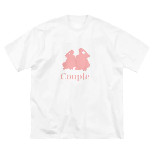 カップル ビッグシルエットTシャツ