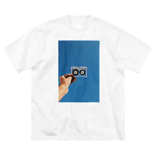 cassette tape by eyeswithmyopia ビッグシルエットTシャツ