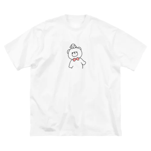 くまちゃといっしょ。 ビッグシルエットTシャツ