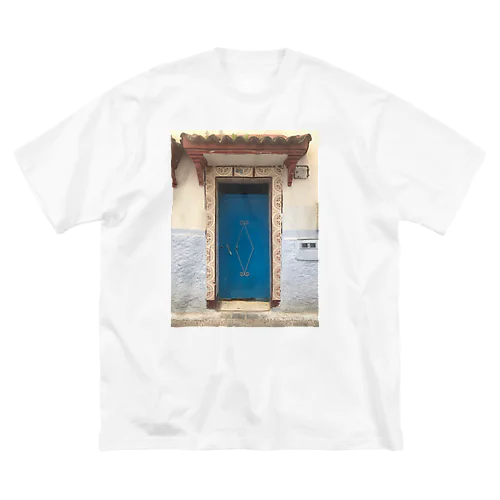 モロッコの青いドア Big T-Shirt