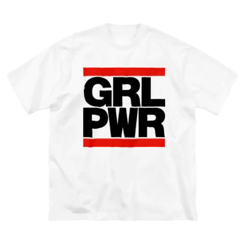 GRLPWR ビッグシルエットTシャツ