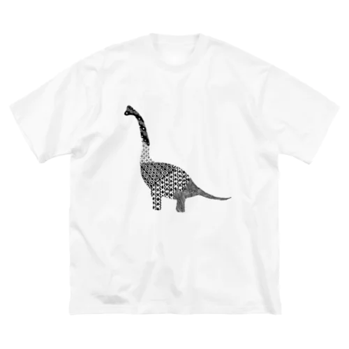 ブラキオサウルス ビッグシルエットTシャツ