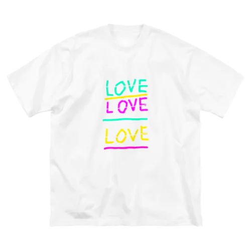 love サマー ビッグシルエットTシャツ