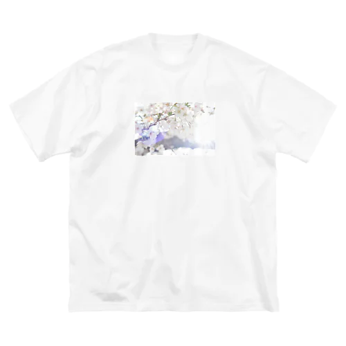 さくら ビッグシルエットTシャツ