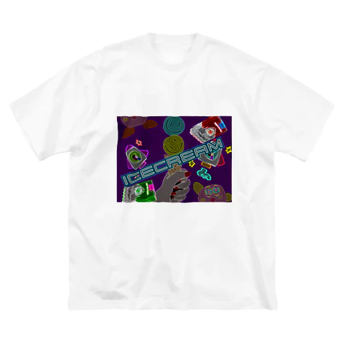 ICECREAM ビッグシルエットTシャツ