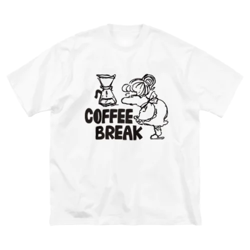 coffee girl ビッグシルエットTシャツ