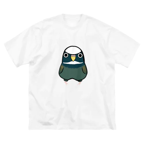 メキシコシロガシラインコ ビッグシルエットTシャツ