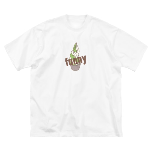 ソフトクリーム 抹茶 Big T-Shirt