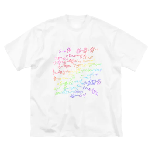 物理学方程式　カラフルver. Big T-Shirt