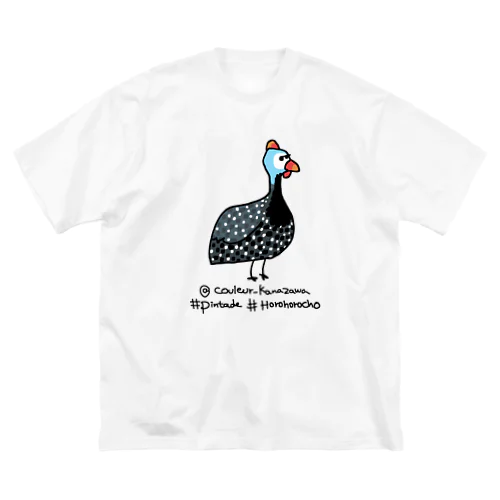 ホロホロ鳥 ビッグシルエットTシャツ