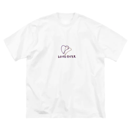 LOVE OVER ビッグシルエットTシャツ