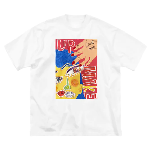 MAKE UP ビッグシルエットTシャツ