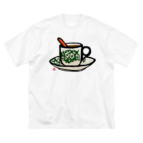 ホワイトコーヒー ビッグシルエットTシャツ