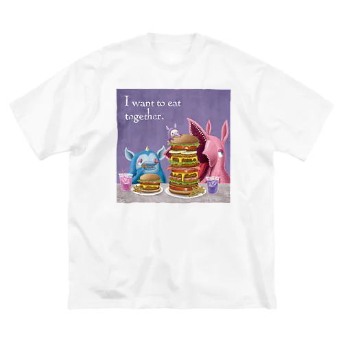 お食事会のモンスター Big T-Shirt