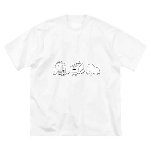 かぶるねこたち Big T-Shirt