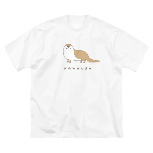 かわうそ ビッグシルエットTシャツ