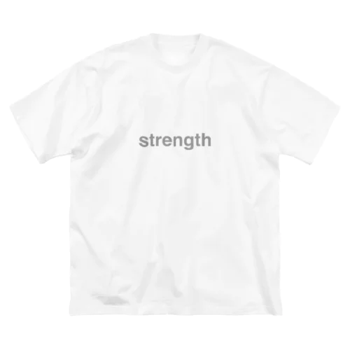 strength ビッグシルエットTシャツ