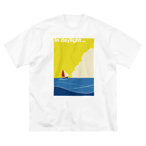 昼の海 ビッグシルエットTシャツ