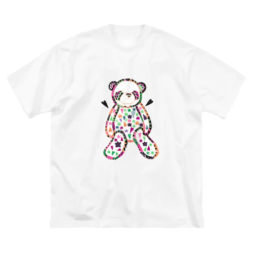 不良パンダちゃん ビッグシルエットTシャツ