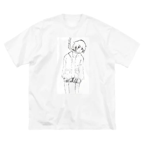 首吊りムスメ ビッグシルエットTシャツ