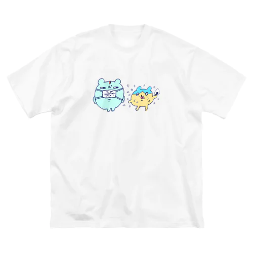 ひまちゅかんせん(カラー) ビッグシルエットTシャツ