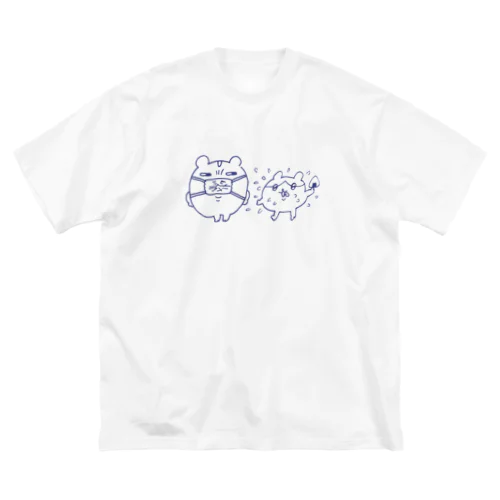 ひまちゅかんせん(線のみ) ビッグシルエットTシャツ