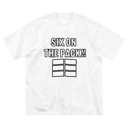 SIX ON THE PACK ビッグシルエットTシャツ