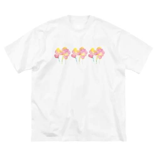 咲き乱れるohana ビッグシルエットTシャツ