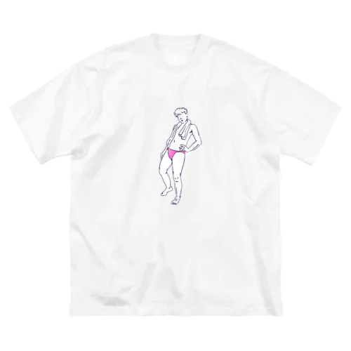 ピンクビキニ Big T-Shirt