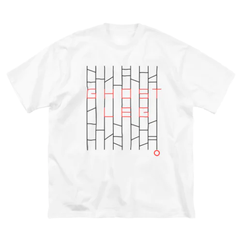 あみだくじ ビッグシルエットTシャツ