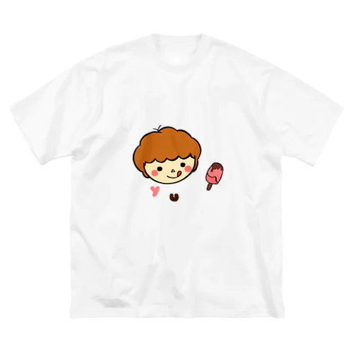 オリジナルイラスト1〜ストロベリーチョコver〜 ビッグシルエットTシャツ