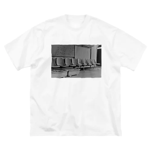 廃駅(モノクロ) Big T-Shirt