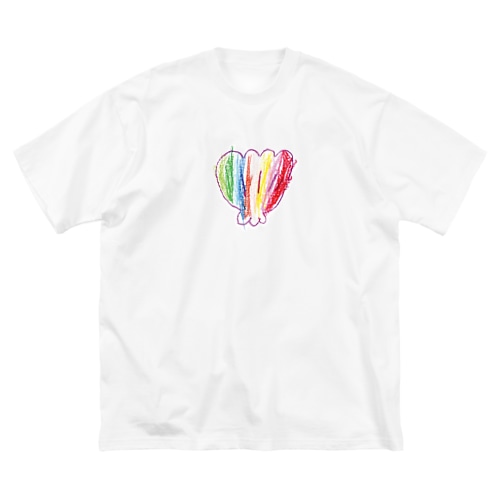 カラフル貝殻 Big T-Shirt